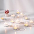 thumbnail image 1 of Set de 24 Portavelas de Vidrio de Luz de Té Transparentes - Pequeños Portavelas Flotantes para Centros de Mesa de Fiestas (4.6x4cm), 1 of 8