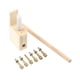 thumbnail image 2 of Kit de reparación de clavijas de puente de guitarra, mejora el volumen y el tono, reparación musical compacta Tipo de perno de cobre, 2 of 9