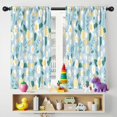 thumbnail image 5 of Blackout Kids Curtains,Pioneer Flower Floral Print Pattern Childrens Insulated Curtains Set Of 2,Bedroom Essentials,Toddler Room Decor 42"x54", 5 of 5