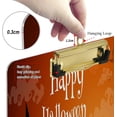 thumbnail image 4 of FMSHPON Happy Halloween Pumpkin Clipboard Hardboard Wood Nursing Clip Board and Pull for Standard A4 Letter 13x9 inches, 4 of 5