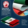 thumbnail image 3 of Anley Rip-Proof Technology Double Sided 3-Ply Mexico Flag 3x5 Foot - Mexican MX National Flags, 3 of 8
