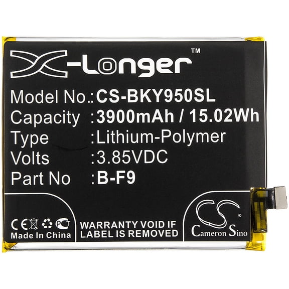 3900mAh B-F9 Battery for BBK Y95