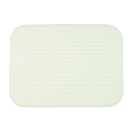 

CXDa Table Mat Bright Color Heat Insulation Silicone Square Non-slip Pot Holder Pad Kitchen Supplies