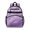 Purple and Gold Marble Pattern-1, variant on Pink and Gold Marble Pattern Cute School Backpack Bag for School with Padded Back and Adjustable Shoulder Straps 15.25"x11.5"x5.25"