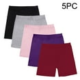 thumbnail image 4 of Breathable Shorts for Girls 7-8 KkSLirnhs 5PC Toddler Kids Comfortable Leggings for Girls Yoga Summer Play Shorts 11 Years Multicolor, 4 of 9