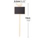 thumbnail image 1 of Planting Labels Blackboard Pure Wooden Eco-friendly Gardening Markers Sign Stake Tags Nursery Potted Herbs Flower Vegetables50PCS He Qiyong unisex, 1 of 2