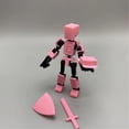 thumbnail image 3 of Figura de Acción Hot6sl Impresa Móvil 13 Figuras de Robot Articulado, 3 of 4