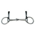 BETOR 11.5cm Stainless Steel Horse Bit Full Cheek Snaffle Bit Mouth