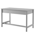 thumbnail image 3 of Modway Emmeline 1-Drawer Scallop Writing Desk in Light Gray, 3 of 9