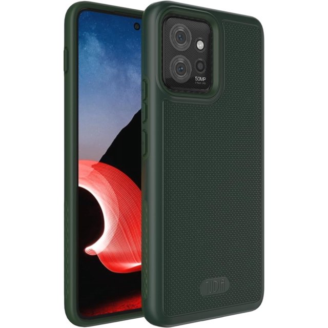 TUDIA MergeGrip Motorola ThinkPhone Case 2023 Dual Layer Screen and Camera Protection - Pine Green