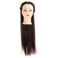 thumbnail image 2 of Cabeza de maniquí para el cabello, cabeza de maniquí para el cabello, cabeza de práctica para el cabello oscuro, cabeza de maniquí para el cabello, parte superior de la línea, 2 of 9