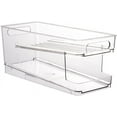 thumbnail image 7 of Double Layers Soda Can Fridge Storage Organisers, Automatic Drink Can Dispenser, Fridge Beer Can Holder, Can Dispenser Rack, Rolling Tin Can Storage (2 Layers for 10 Cans), 7 of 7