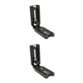 thumbnail image 1 of Methold Universal Vertical L Shaped Quick Release Bracket Plate Mount for SLR Camera 2piezas Tipo 1, 1 of 6