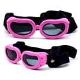 thumbnail image 3 of Gafas protectoras rosas, gafas de sol para perros, gafas de seguridad contra rayos ultravioleta, gafas para perros resistentes al viento y antivaho., 3 of 5