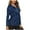 Dark Blue, variant on Zpanxa Women's Athletic Shirt Long Sleeve Moisture Wicking V Neck Zip Up Golf Tennis Running Top Stretchy Quick Dry