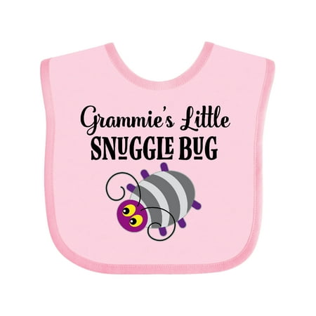 

Inktastic Grammie Little Snuggle Bug Outfit Gift Baby Boy or Baby Girl Bib