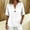 White, variant on MAFYTYTPR Women's Notched V-Neck Button Detail Roll Cuff Short Sleeve Blouses Spring Summer Solid Color Loose Casual Tops for Everyday Wear 1PC S-XXL