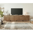thumbnail image 2 of 126" Long Modern Reeded Dresser TV Stand with Adjustable Sheves, Entertainment Center with Drawers, Wooden TV Console with Storage for Living Room, 2 of 8