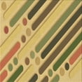 thumbnail image 1 of Ahgly Company Machine Washable Indoor Square Transitional Golden Brown Yellow Area Rugs, 8' Square, 1 of 7