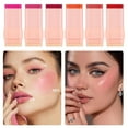 thumbnail image 4 of ZOUBAOQ TVLV Matte 6-color Solid Powder Blusher Stick Natural Waterproof Blusher Powder Nude Makeup, 4 of 8