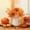 A, variant on Big Summer Saving! PEONAVET Halloween Bouquet Thanksgiving Fall Pumpkin Bouquet Crosss Border Holiday Gifts Living Room Indoor Dress Up Christmas Decoration
