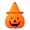 C, variant on C Cute Silicone Pumpkin Led Night Light With Witch Hat, Halloween Table Decor With Spooky Face Smile