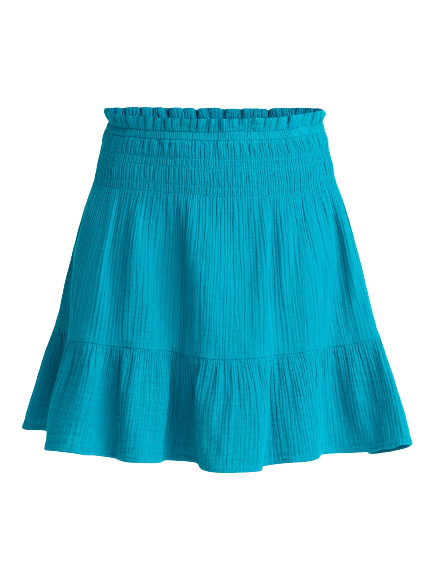 Time and Tru Women's Double Cloth Skirt, Sizes XS-XXXL