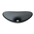 thumbnail image 6 of Miseno MNO-G423-PC Oval 21-1/2" Glass Vessel Bathroom Sink;Polished Chrome Drain, 6 of 7