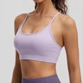 thumbnail image 6 of Lopecy-Sta Sports Bra for Women Keyhole T-Back Seamless Light to Medium Support Yoga Top Removable Padded Workout Bra, 6 of 9
