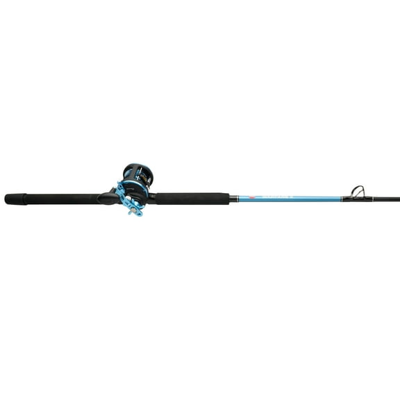 PENN Warfare II Level Wind Conventional Fishing Combo, 6'6" Medium Heavy Rod, 30 Size Reel