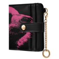 thumbnail image 2 of Small Wallet For Women Bifold Leather Pocket Coin Credit Card Holder With RFID Blocking Panda Side Face, 2 of 6