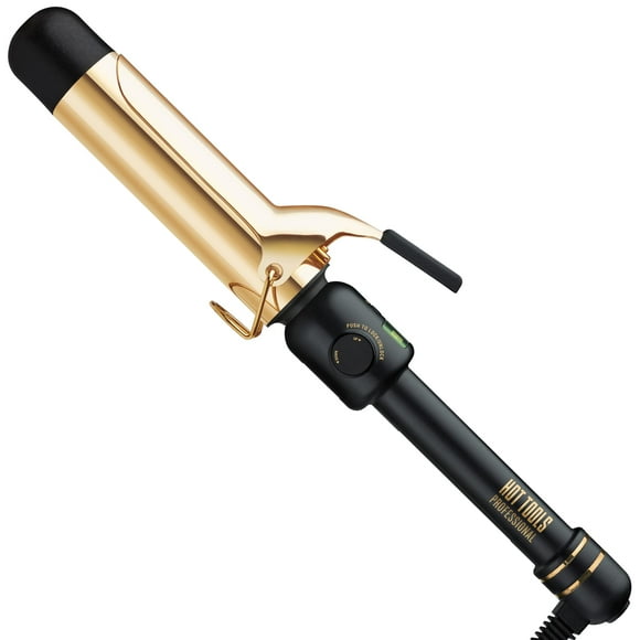 HOT TOOLS Rizador digital profesional de oro de 24 quilates de 1-1/2'', 1 qt.