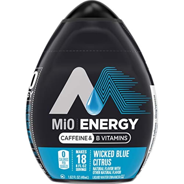 Mio Energy Wicked Blue Citrus, Caffeinated Drink Mix Concentrate