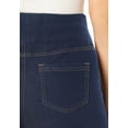 thumbnail image 6 of Woman Within Plus Size Tall Flex Pull-On Bootcut Gap-Free Stretch Denim Jeans, 6 of 6