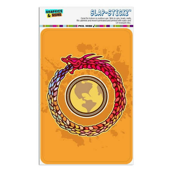Ouroboros Snake Eating Tail Circle Home Business Office Sign