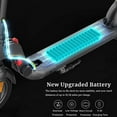 thumbnail image 5 of Adult Electric Scooter, 350W Motor 2-Model Speeds to 18 MPH, 20-23 Miles Long-Range, 10 Inch Solid Tires for Adults, Black, 5 of 8