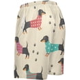 thumbnail image 5 of GZHJMY Dog Pajama Pants Short for Men, Lounge Pants Lightweight Men Pajama Bottoms with Drawstring Pockets, Christmas New Year Birthday Gifts, X-Large, 5 of 7