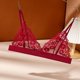 thumbnail image 3 of ZXYOUPING 3pcs Sujetador Sexy Para Mujeres Hueco De Encaje Transparente No Acolchado Para Sujetadores Sin Costuras, 3 of 5