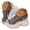 Dark Gray, variant on Women Platform Wedge Sandals Open Toe Mesh Walking Slide Shoes Non Slip Summer Sports Sandal for Vacation White Size 6.5
