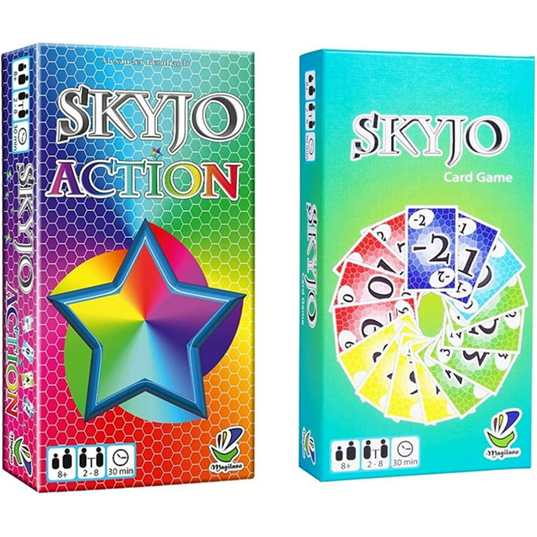 Skyjo Card Game, Board Games For Families, Entertaining Card Game F