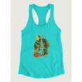 thumbnail image 3 of Sm Catesby Butterfly Racerback Tank Women -Mark Catesby Designs, Female x-Large, 3 of 4