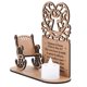 thumbnail image 1 of Creative Xmas Wooden Decor for Decor 1Pcs Khaki Wood DIY Ornament, 1 of 5