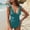Sky Blue, variant on Women's Swimsuits One Piece Tummy Control Under $10 Summer Solid Color With Chest Cushion And No Steel Support Backless Strap Swimsuit
