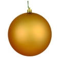thumbnail image 1 of Adorno Navideño Vickerman Bola Mate Cobre/Oro de 8", 1 of 1