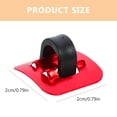 thumbnail image 4 of KALLORY 6Pcs Bike Shift Cables Plastic Holders For Line Fixation Red, 4 of 5