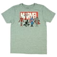 thumbnail image 1 of Marvel Comics Boy's Artist Collaboration Series Superhero T-Shirt (Large), 1 of 2