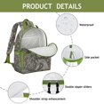 thumbnail image 4 of Chic Paisley Pattern Student Backpack Lightweight Durable School Backpack For Student And Students Adjustable Padded Straps Chest Buckle, 4 of 6