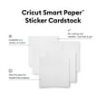 thumbnail image 2 of Cricut Smart Paper Sticker Cardstock, White, 13" x 13", 2 of 7