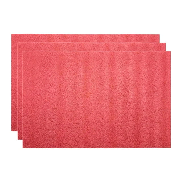 3 insertos de espuma para caja de herramientas, láminas de almacenamiento, tapete protector, forros organizadores fáciles de cortar, almohadillas para 45 cm x 33 cm x 25 cm