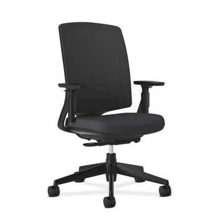UPC 804993463305 product image for HON Lota Mid-Back Work Chair with Mesh Back for Office or Computer Desk, Black | upcitemdb.com
